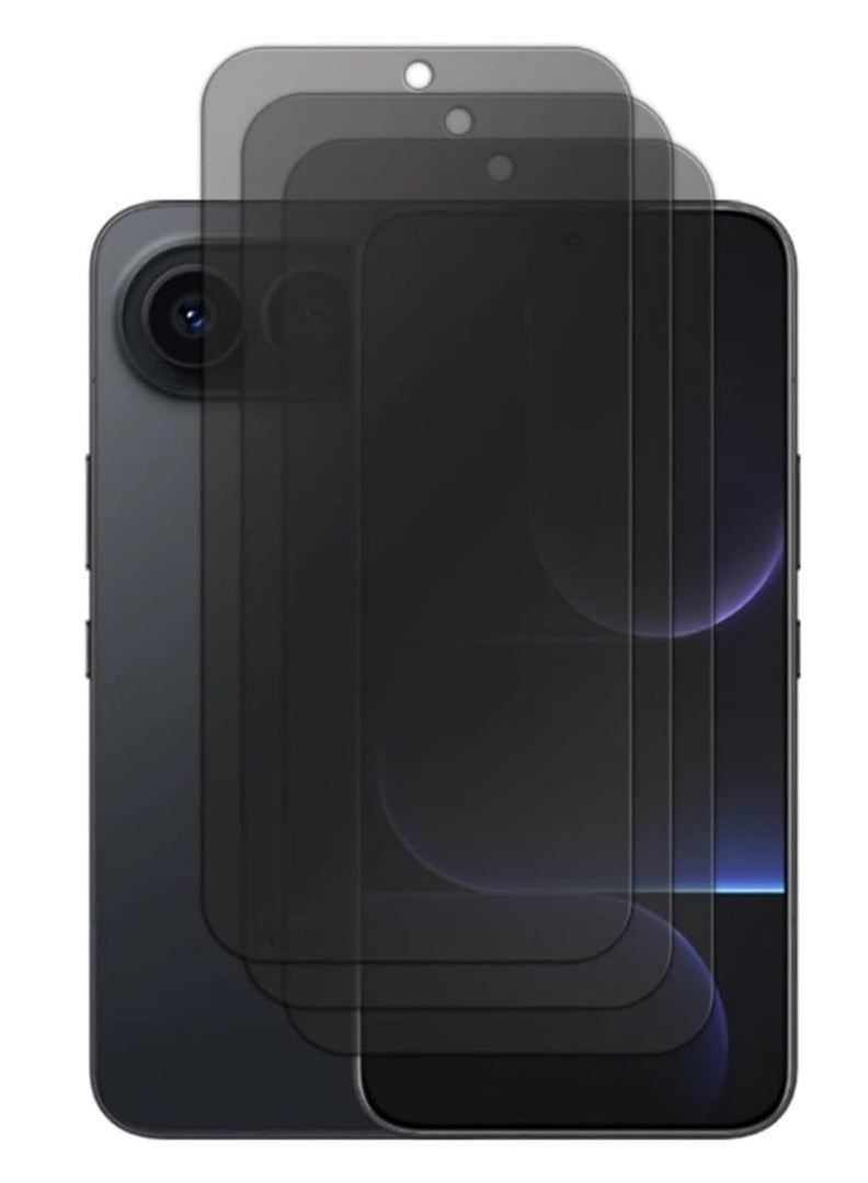 3-Pack Privacy Screen Protector for Honor 500 Pro 5G, 360° Anti-Peeping Tempered Glass Film 【Bubble and Dust-Free】 9H Scratch-Resistant  Shatterproof Film - Image 1